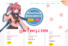 美国VPS推荐：akkocloud，美国CN2 GIA网络，大带宽低至299元/年，有大带宽CN2 GIA不限流量VPS-国外服务器